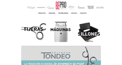 Desktop Screenshot of bepro.cl